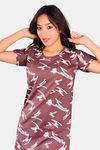 Sweetmoon Long T Shirt Nightdress - Pink — thumbnail 5